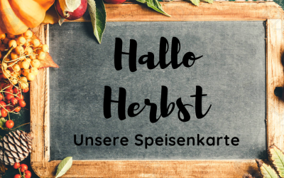 Aktuelle Speisekarte