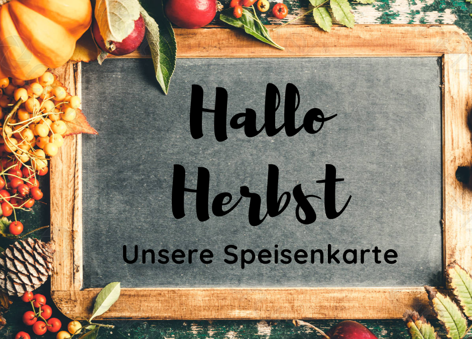 Aktuelle Speisekarte