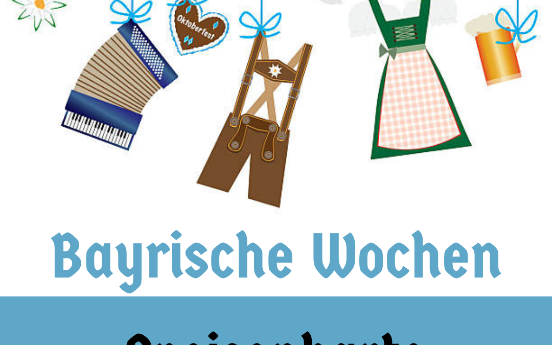 Aktionskarte im September „Jetzt wird’s bayrisch“