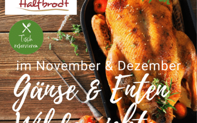 November/Dezember 2026 Gans / Ente / Wildgerichte