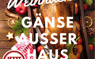 24. Mittags, 25. und 26. Mittags und Abends Gänse außer Haus